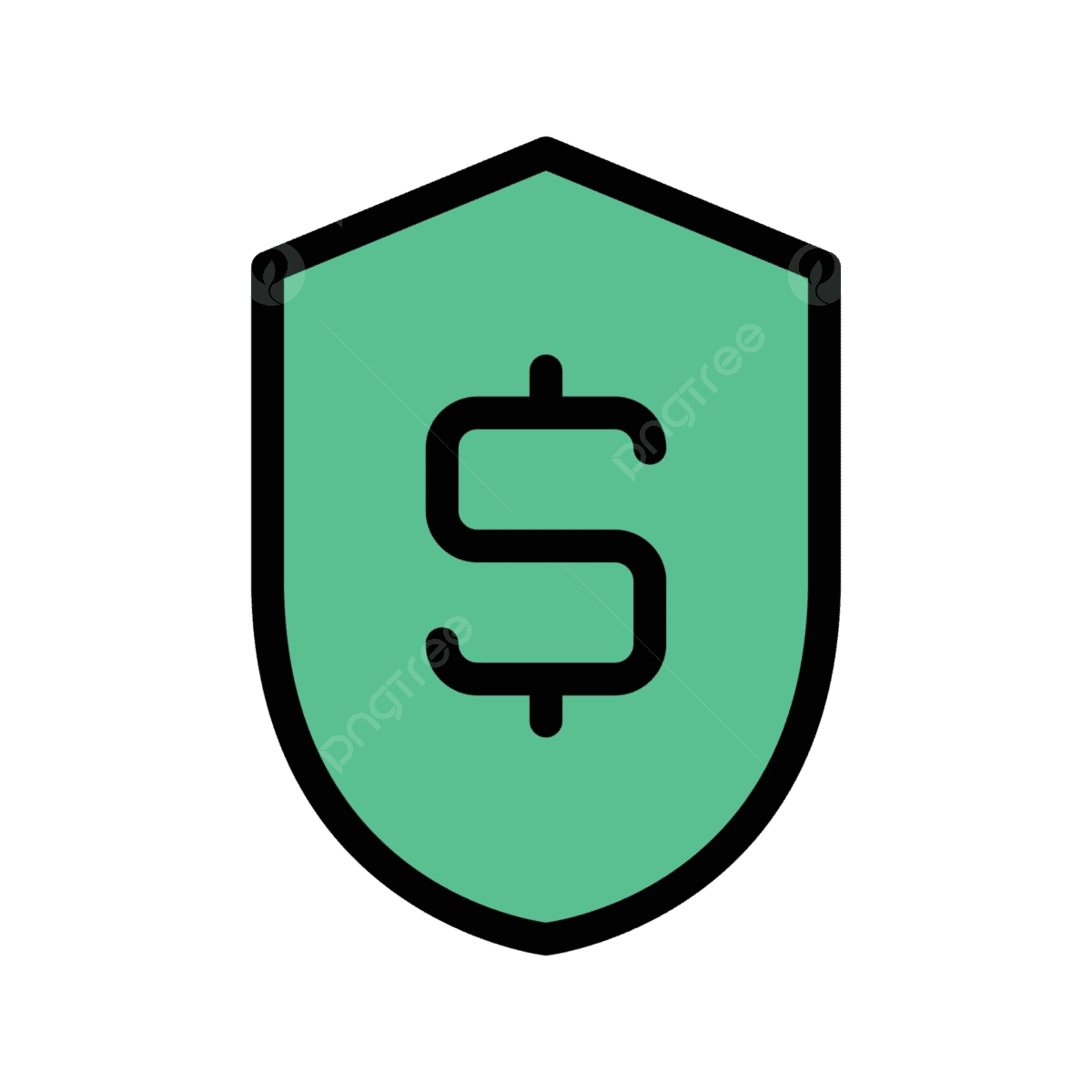 A shield icon with a dollar sign, symbolizing financial protection.