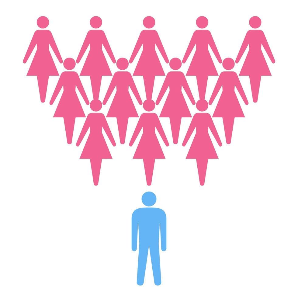 An icon of multiple people for lottery syndicates.