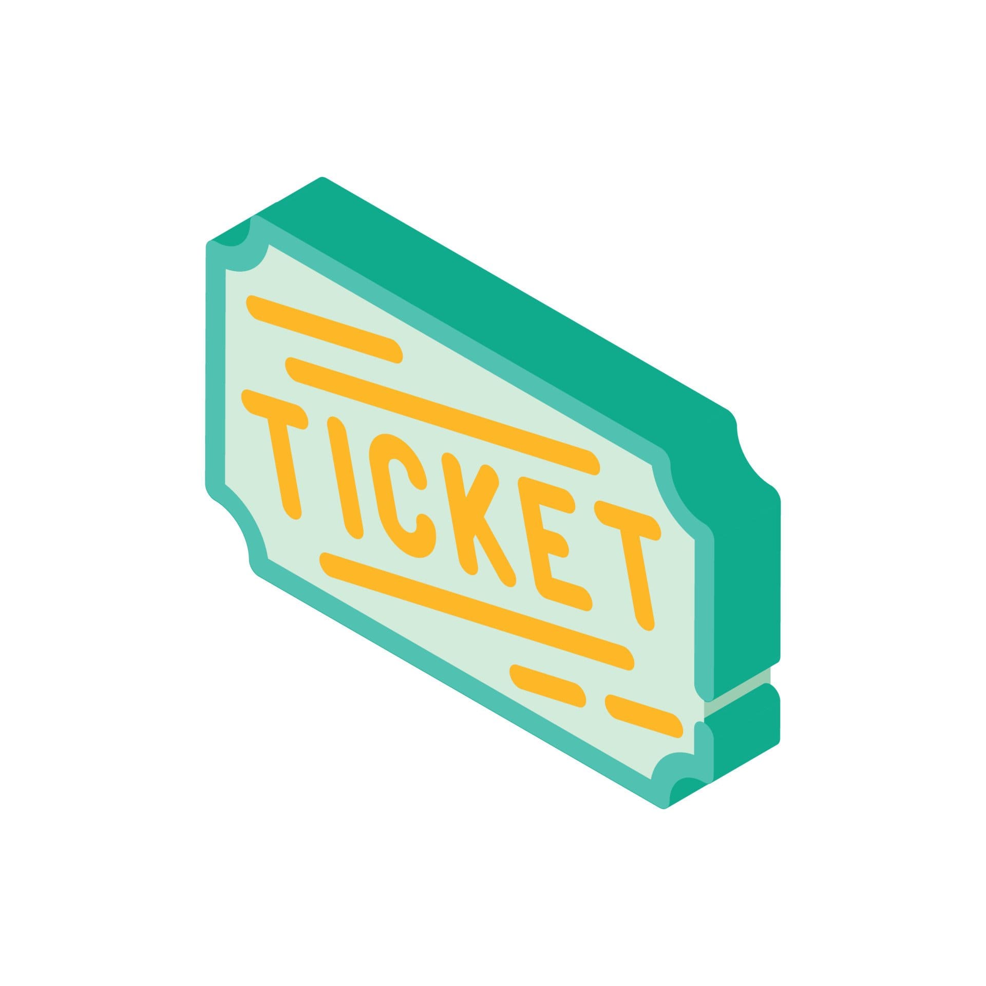 Icon of several lottery tickets.