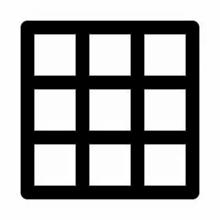 Icon of a hand selecting numbers on a grid.